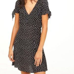 Polka Dot Mini Dress, US 6